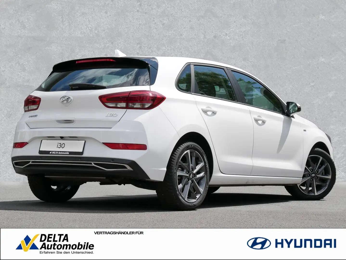Hyundai i30 1.0 TGDI 48V Trend Navi Voll-LED Carplay Weiß - 2