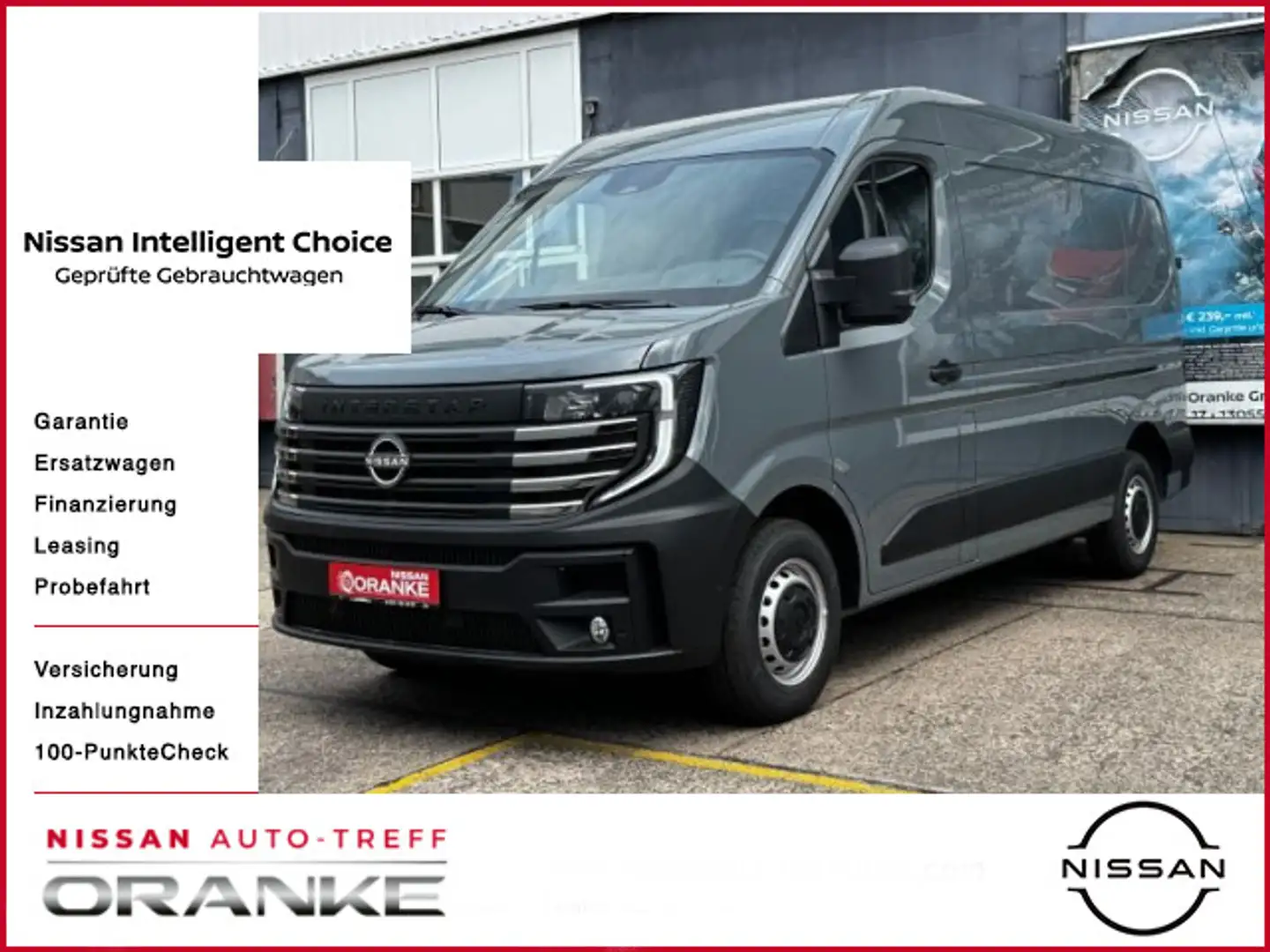 Nissan Interstar Kastenwagen L2H2 35 dCi150 N-Connecta Grau - 1