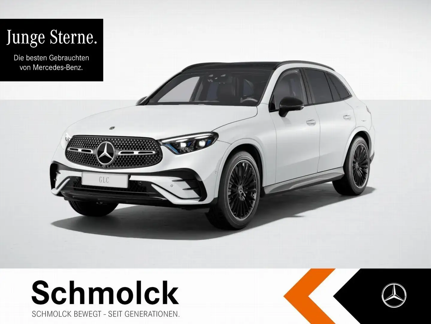 Mercedes-Benz GLC 300 e 4M AMG+9G+DIGI+DSTR+AIRM+KYLS+BURM+HUD Weiß - 1