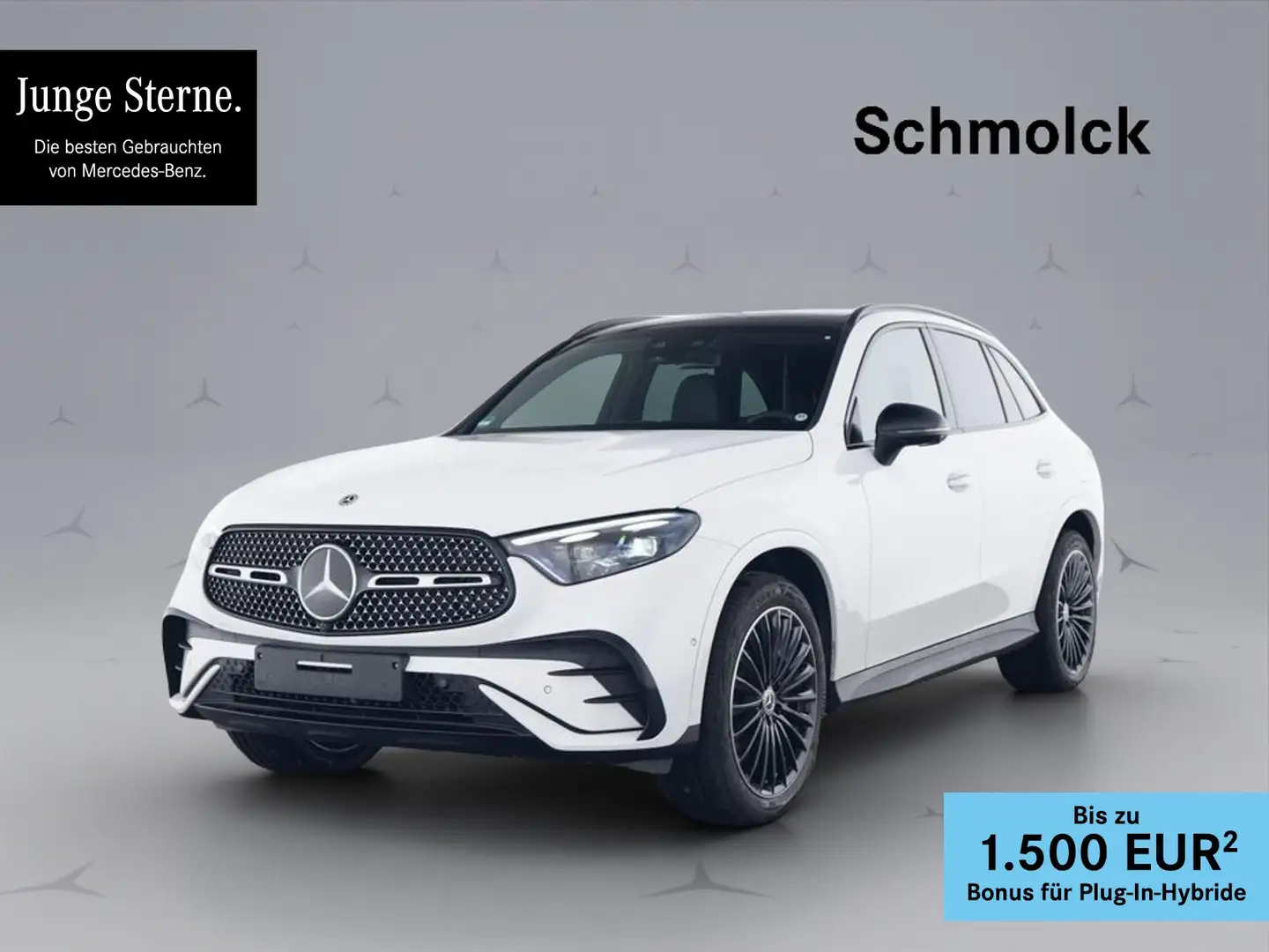 Mercedes-Benz GLC 300 e 4M AMG+9G+DIGI+DSTR+AIRM+KYLS+BURM+HUD Weiß - 1