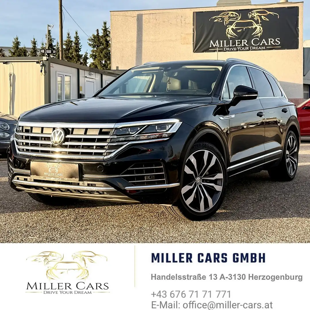 Volkswagen Touareg 4Motion V6 TDI SCR Elegance Aut. Schwarz - 1