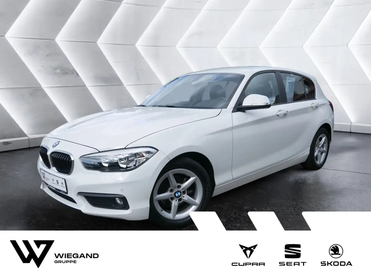 BMW 118 i Advantage KLIMAAUTOMATIK PDC SITZHEIZUNG Blanc - 1