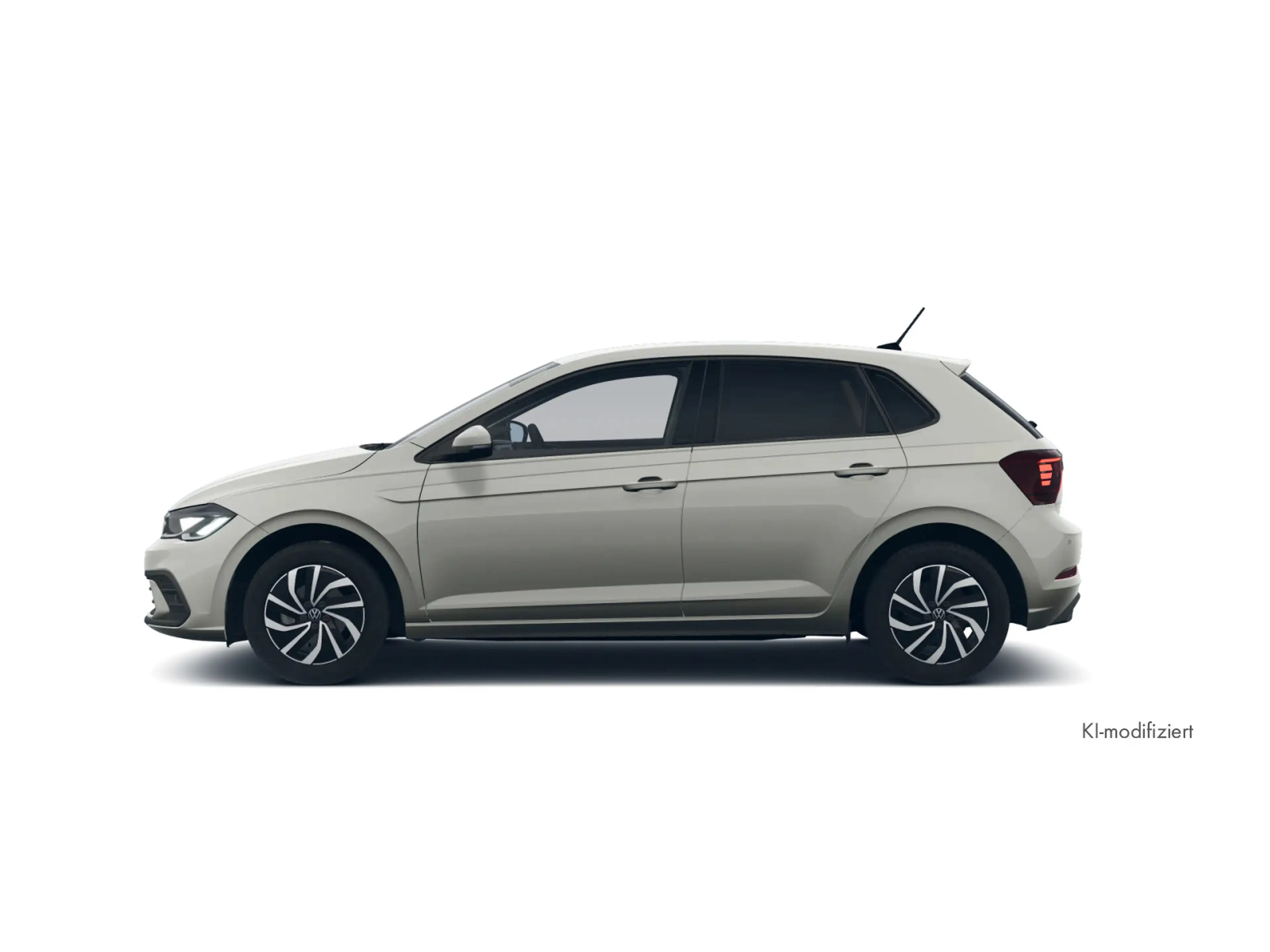 Volkswagen Polo Life 1,0 TSI | 15" in Schwarz/glanzgedreht — photo 5