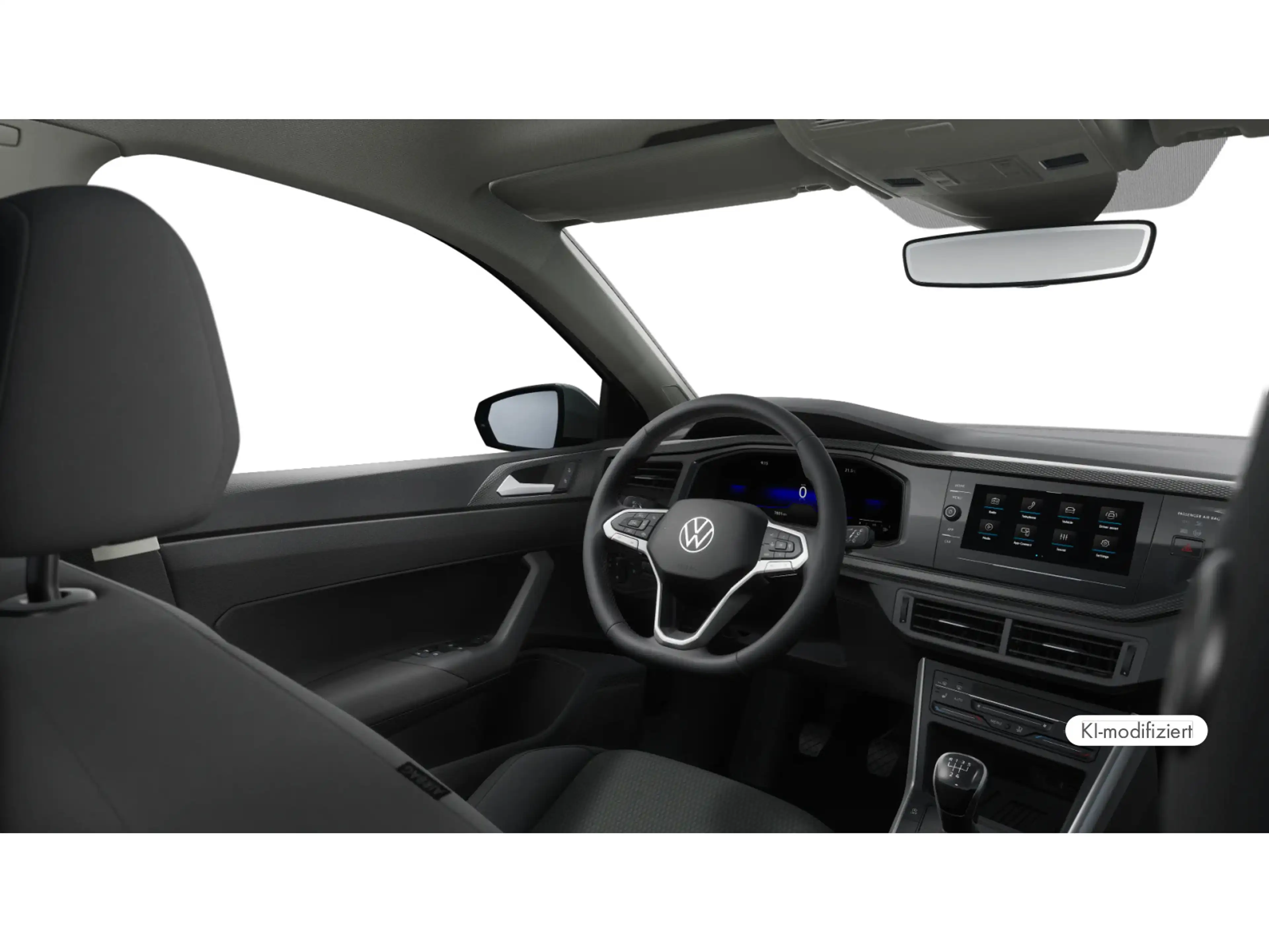 Volkswagen Polo Life 1,0 TSI | 15" in Schwarz/glanzgedreht — photo 9