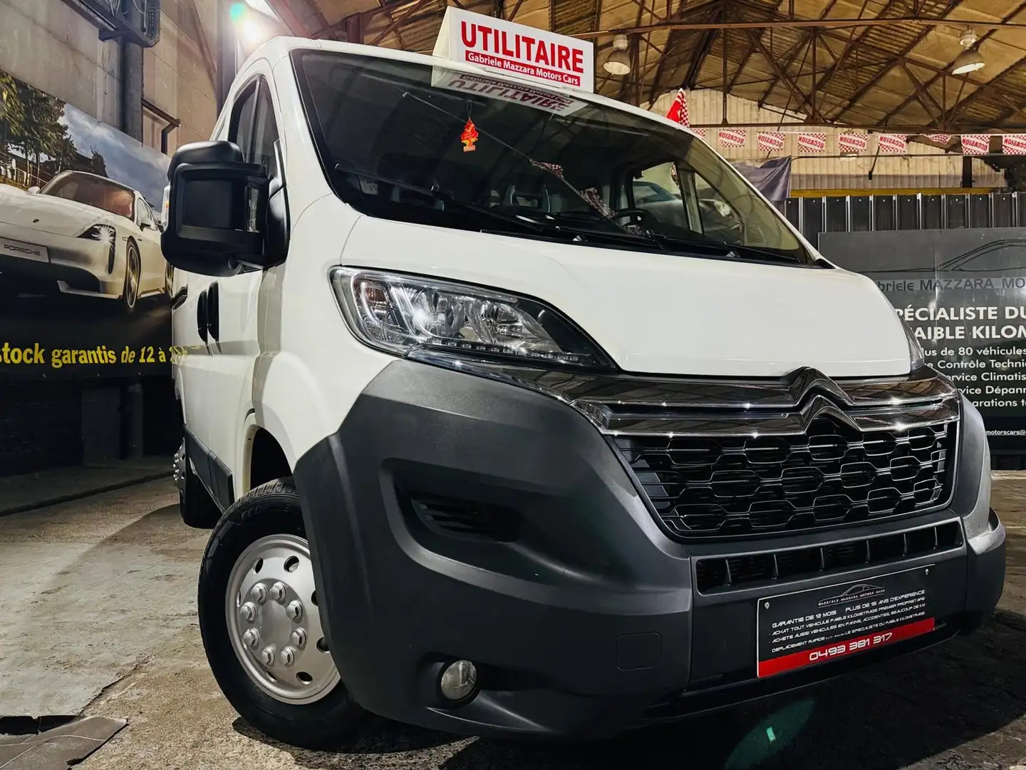 Citroen Jumper 2.2 HDi L1H1 GPS - Clim - Camera - TVA incl Blanc - 2