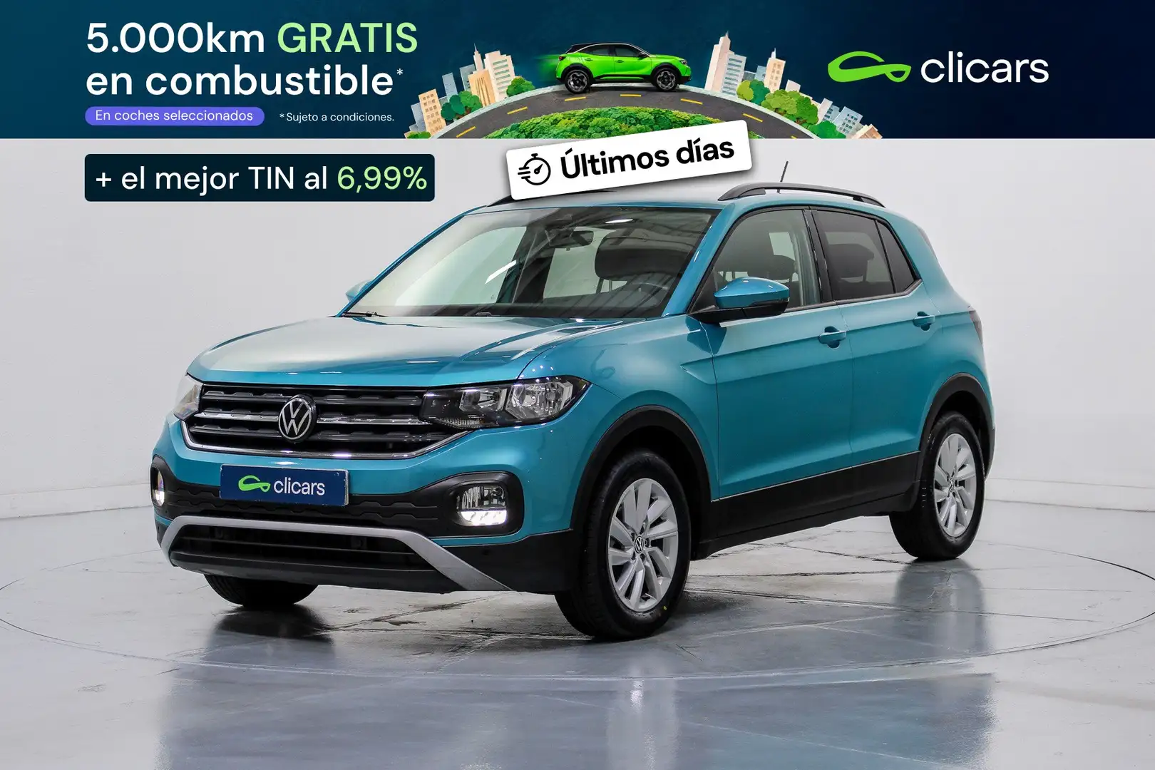 Volkswagen T-Cross 1.0 TSI Advance 81kW Azul - 1