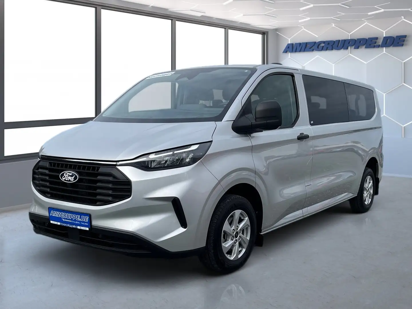 Ford Transit Custom Kombi Trend FT320 L2 5J.*Gar. Sitz- Plateado - 1