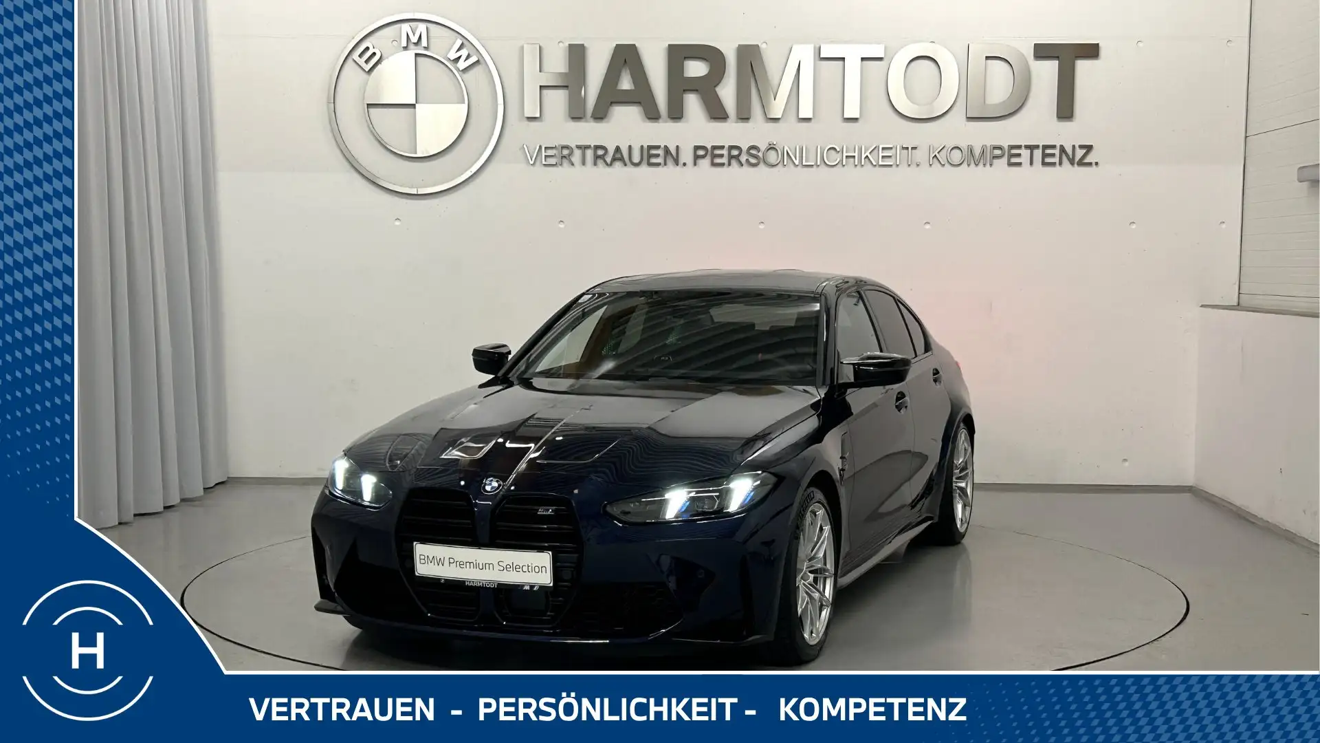 BMW M3 Competition M xDrive *M Carbon Schalensitze* Blau - 1