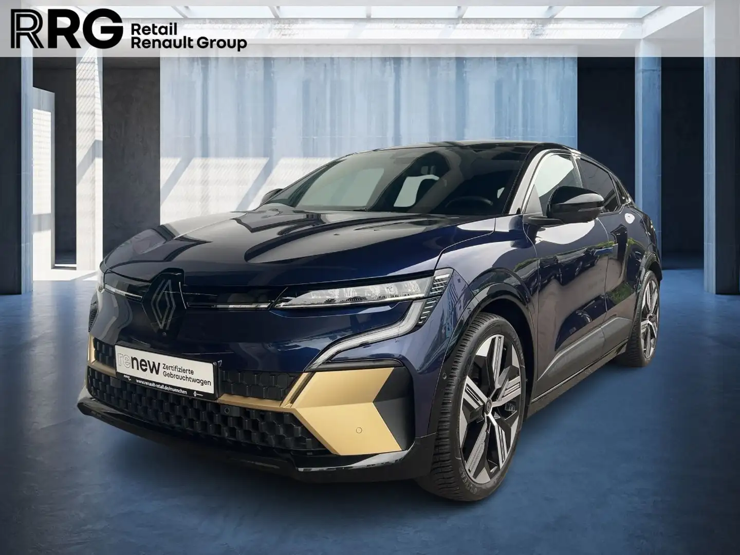 Renault Megane Iconic EV60 220HP optimum charge Blau - 1