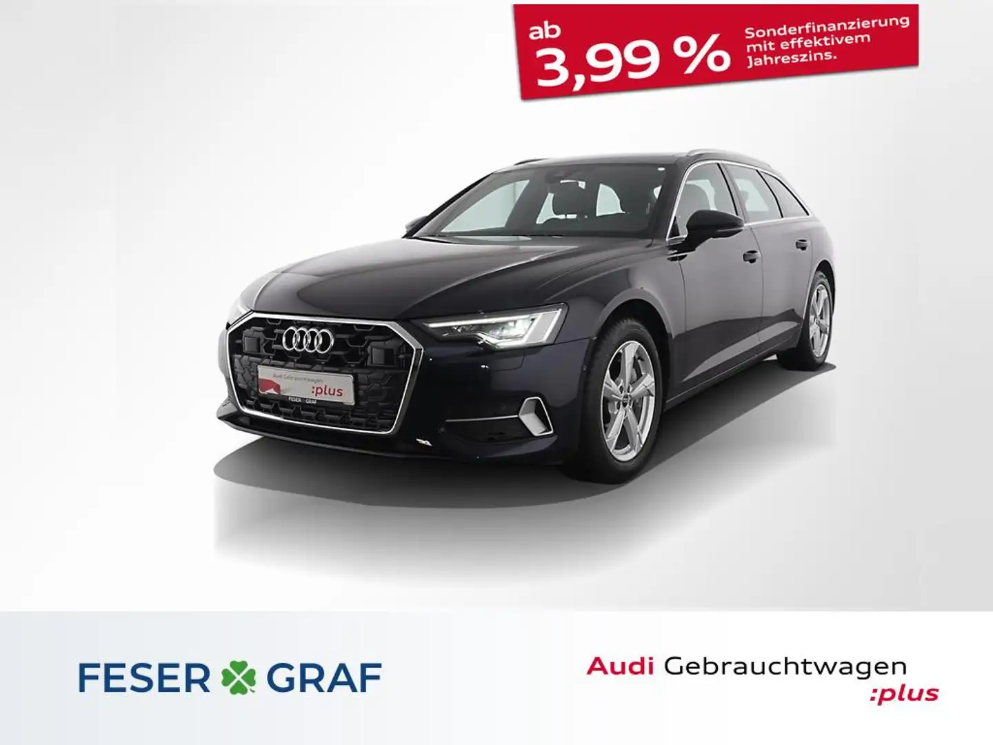 Audi A6 Avant adv. 45 TFSI Stronic Pano/V-Cockpit/ACC Blau - 1