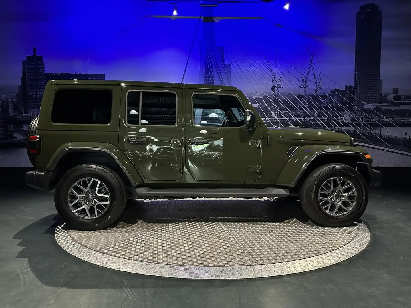 Jeep Wrangler Unlimited 4xe 380 Sahara *ACC*Camera*Leer*Sarge Gr Vert - 2