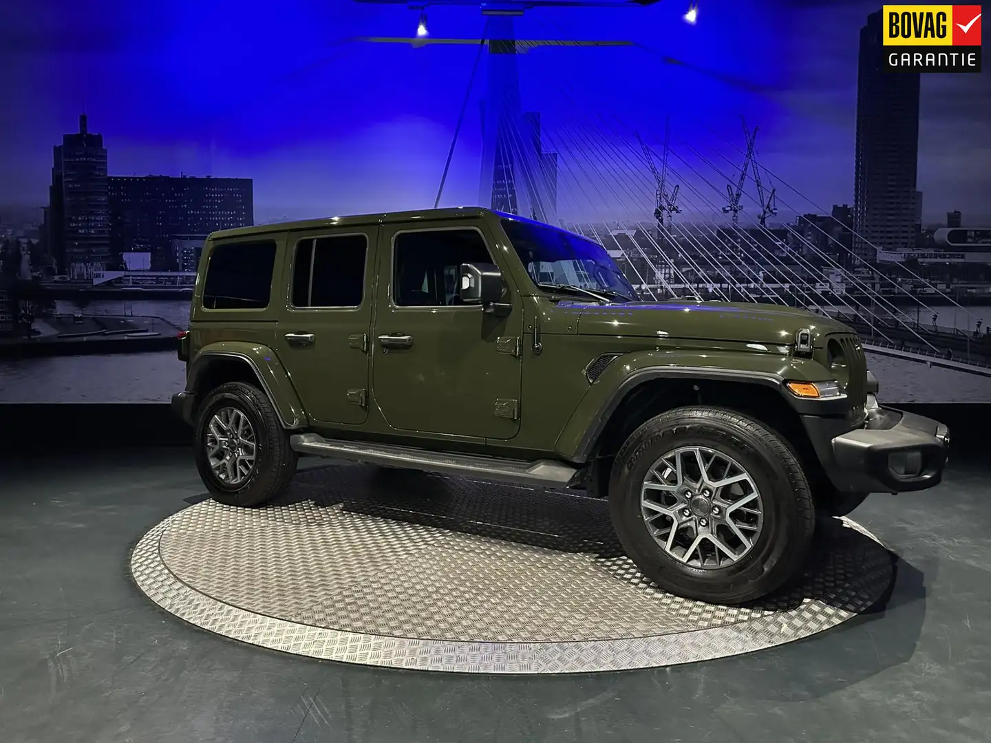 Jeep Wrangler Unlimited 4xe 380 Sahara *ACC*Camera*Leer*Sarge Gr Vert - 1