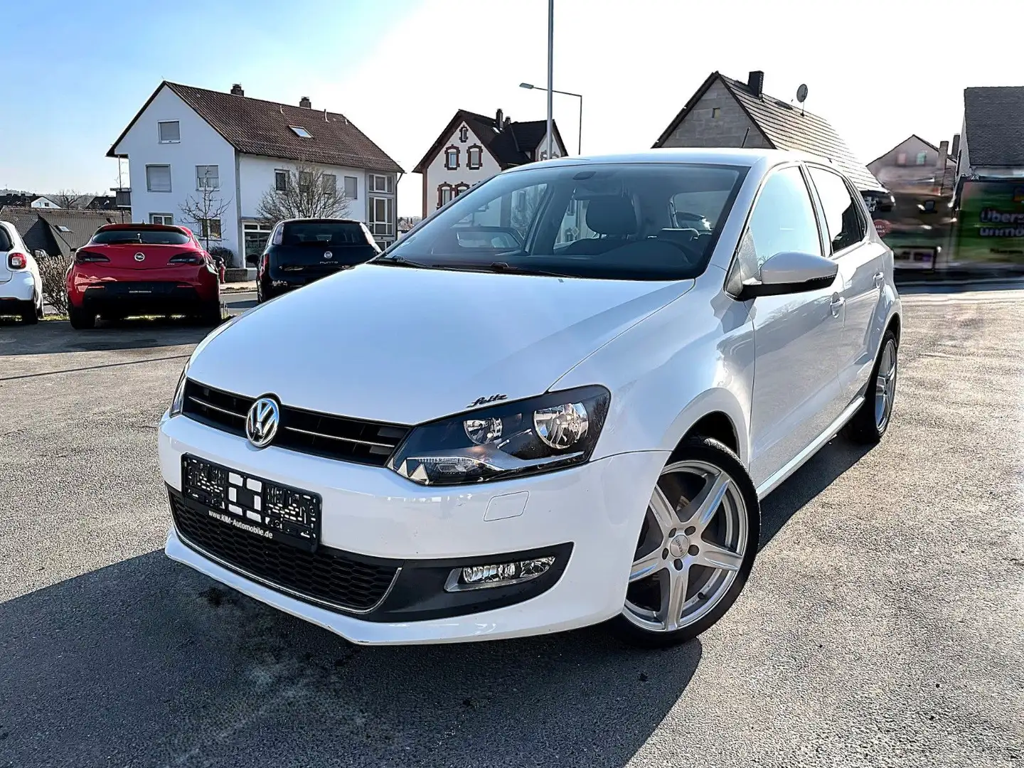 Volkswagen Polo V Highline2"TOP"1.HAND/AUTOMATIK/NAVI/17"AL Blanc - 1