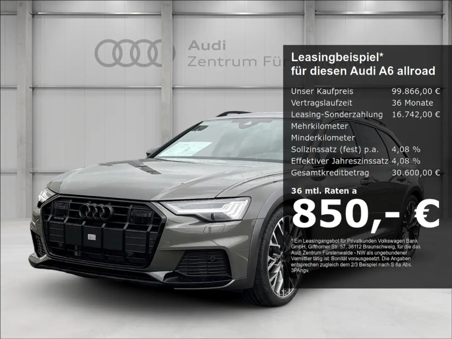 Audi A6 allroad 55 TDI quatt. tiptronic+Panodach+Standhzg+AZV Gris - 1