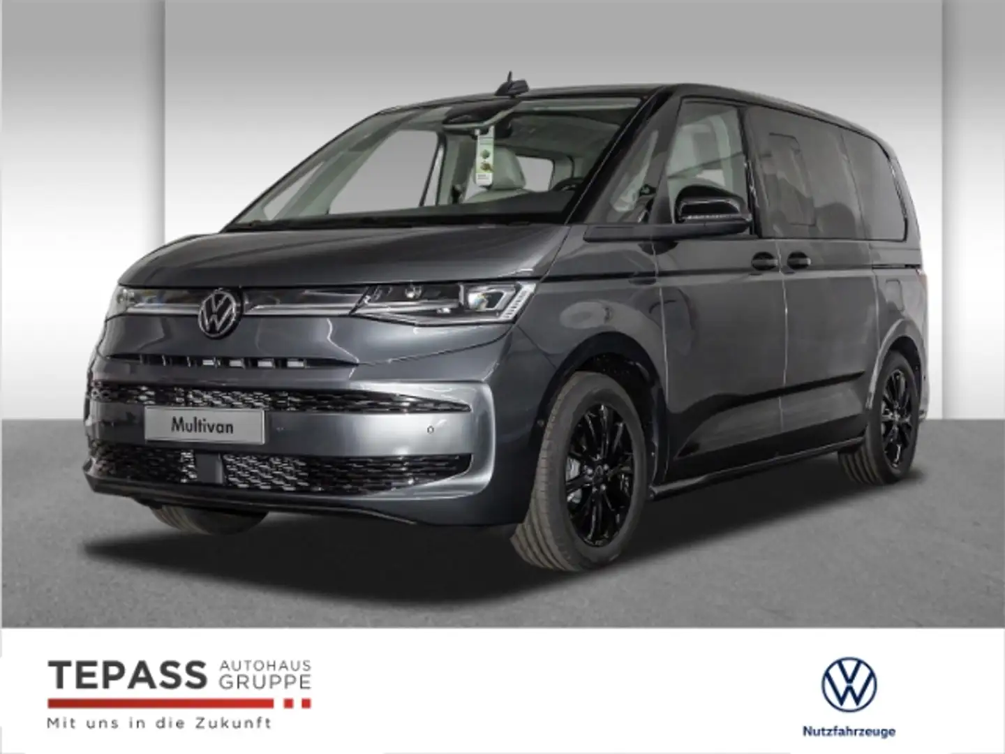 Volkswagen T7 Multivan 2,0l TDI Edition NAVI AHK IQ PANO SHZ Grau - 1