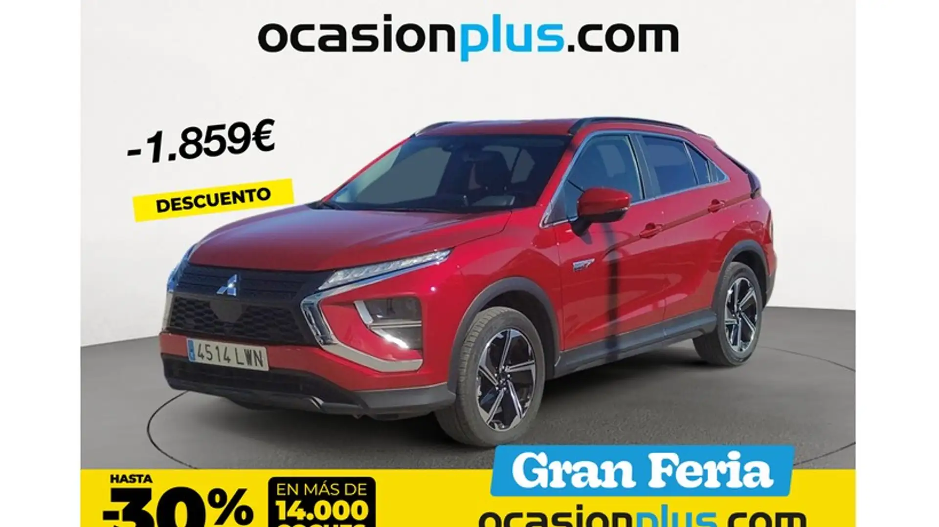 Mitsubishi Eclipse Cross PHEV Motion 4WD Rouge - 1