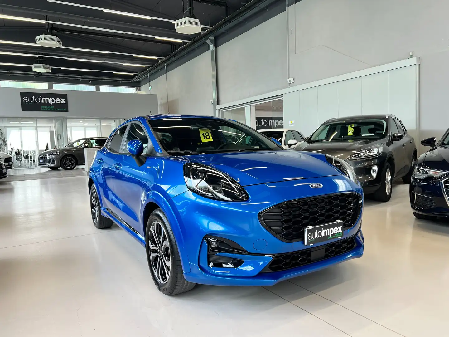 Ford Puma Puma 1.0 ecoboost ST-Line PREZZO REALE/1PROPR Blau - 1