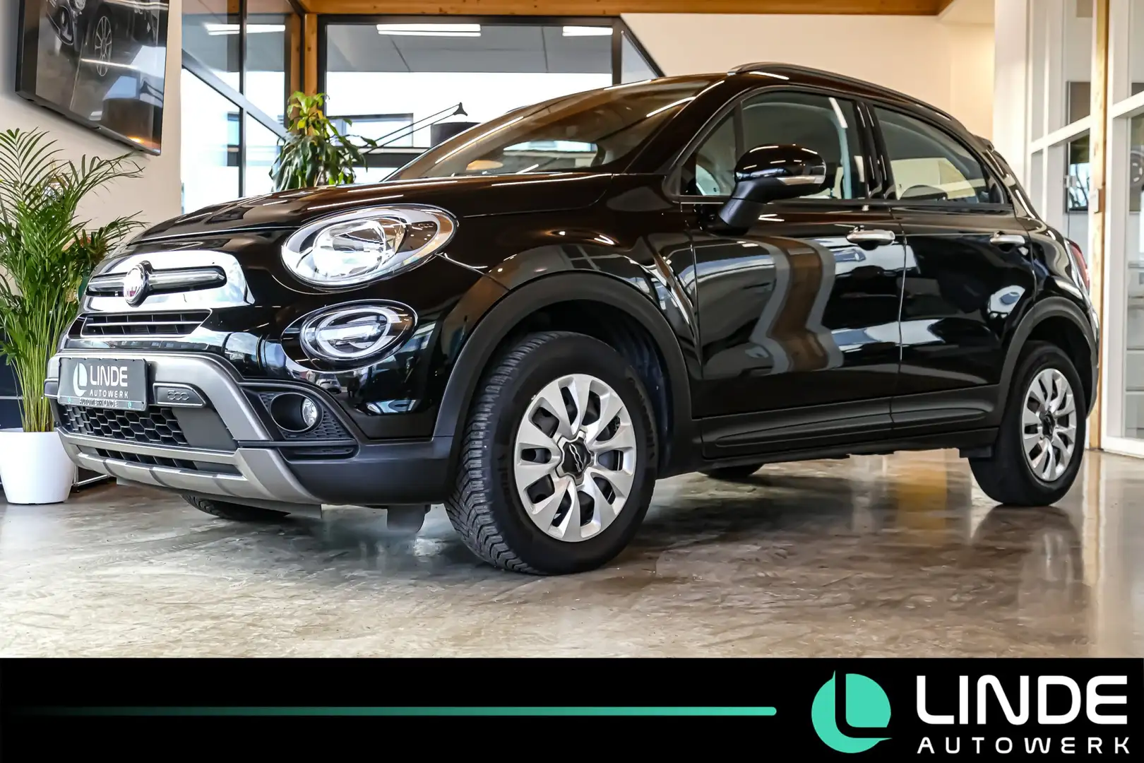 Fiat 500X Cross |U-CONNECT|TEMPO.|PDC|LANE|KLIMA Schwarz - 1