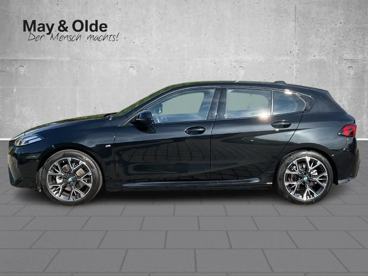 BMW 120 Aut M Sport LED Navi SHZ RFK Klimaaut Schwarz - 2