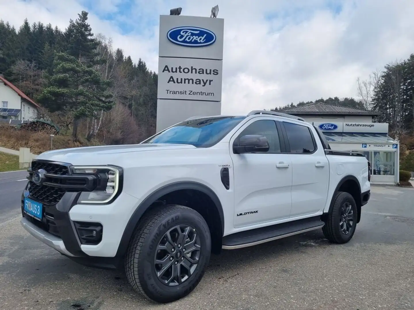 Ford Ranger Doppelkabine Wildtrak e-4WD 3,0 EcoBlue Aut Weiß - 1