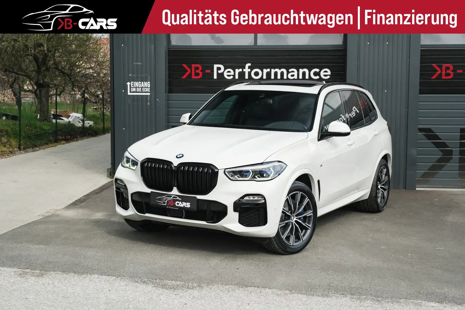 BMW X5 xDrive30d M-Paket Aut. M-Paket/AHK/PANO/LASER/SHZ Weiß - 1