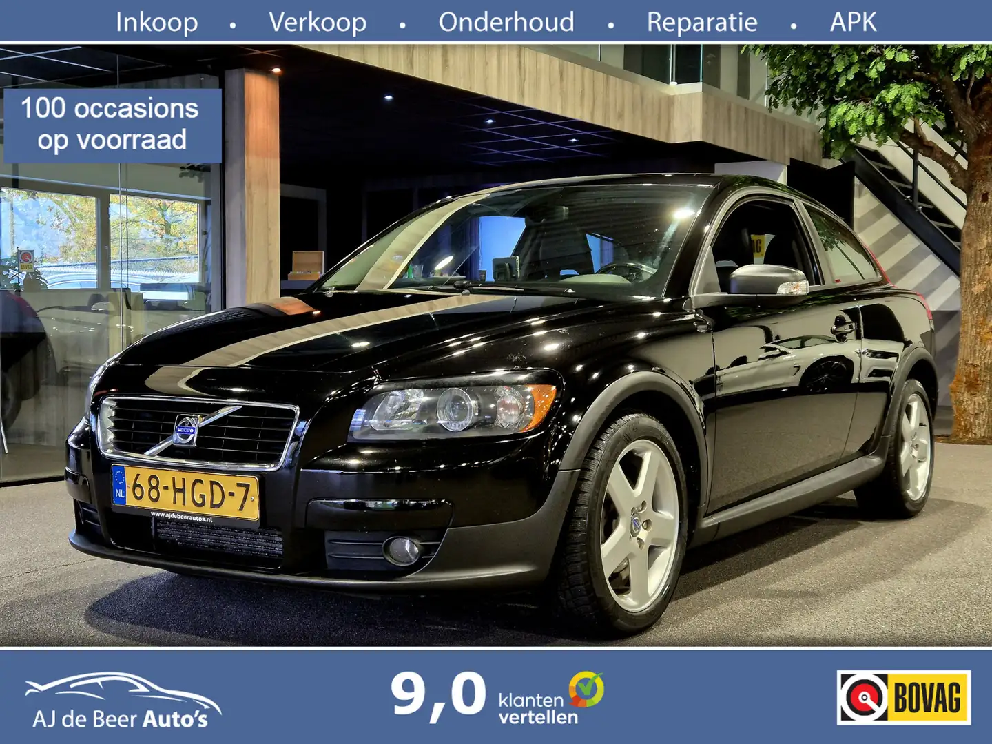 Volvo C30 "EXPORT" 1.6D Sport Volleder | Sensoren | Trekhaak Zwart - 1