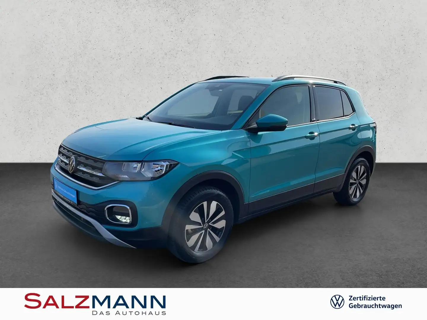 Volkswagen T-Cross 1.0 TSI Move, Navi, Kamera, ACC KLIMA AL Blau - 1