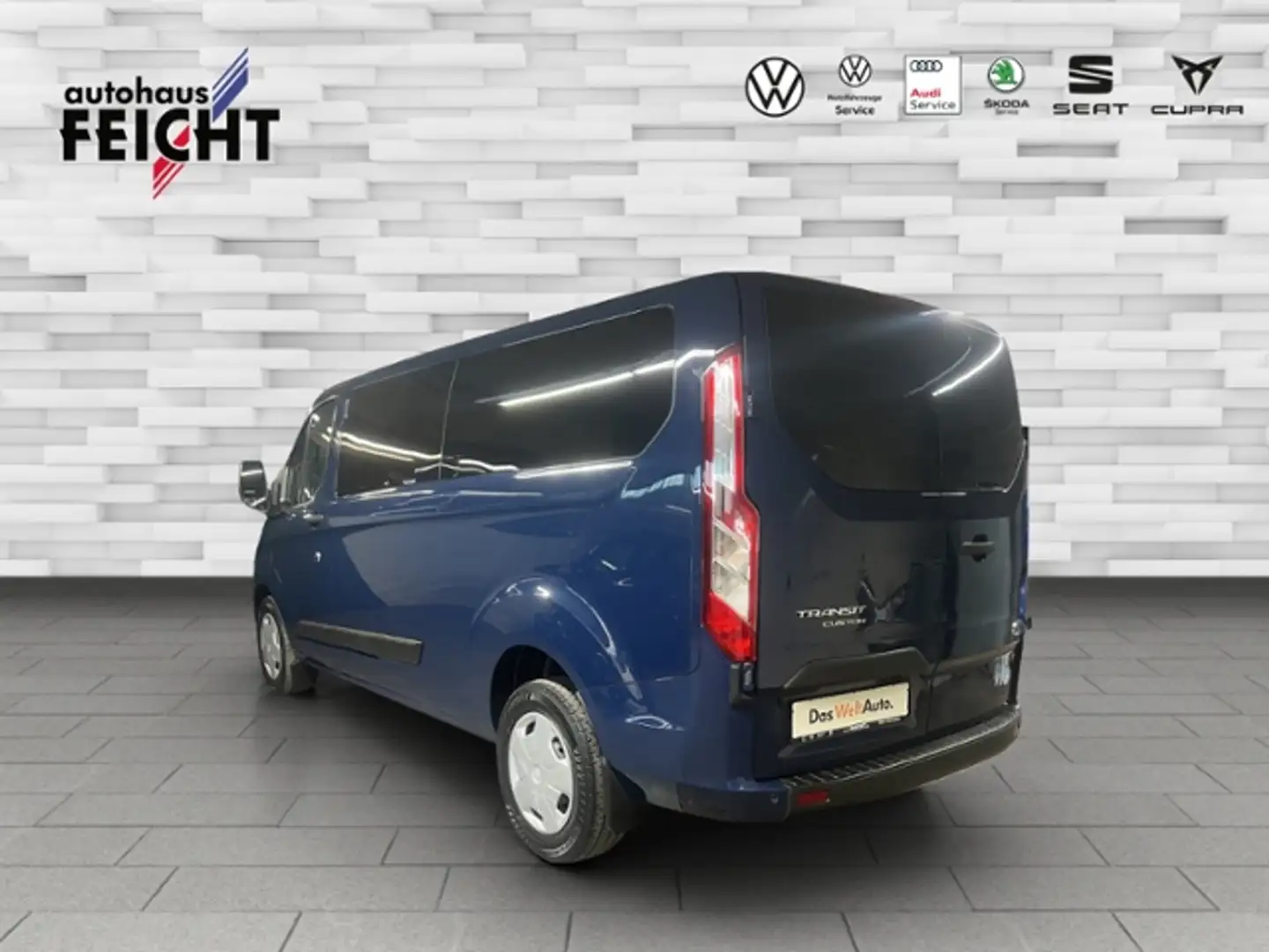 Ford Transit Custom 2.0 TDCi 320 L2 Trend+9-SITZ+PDC Azul - 2