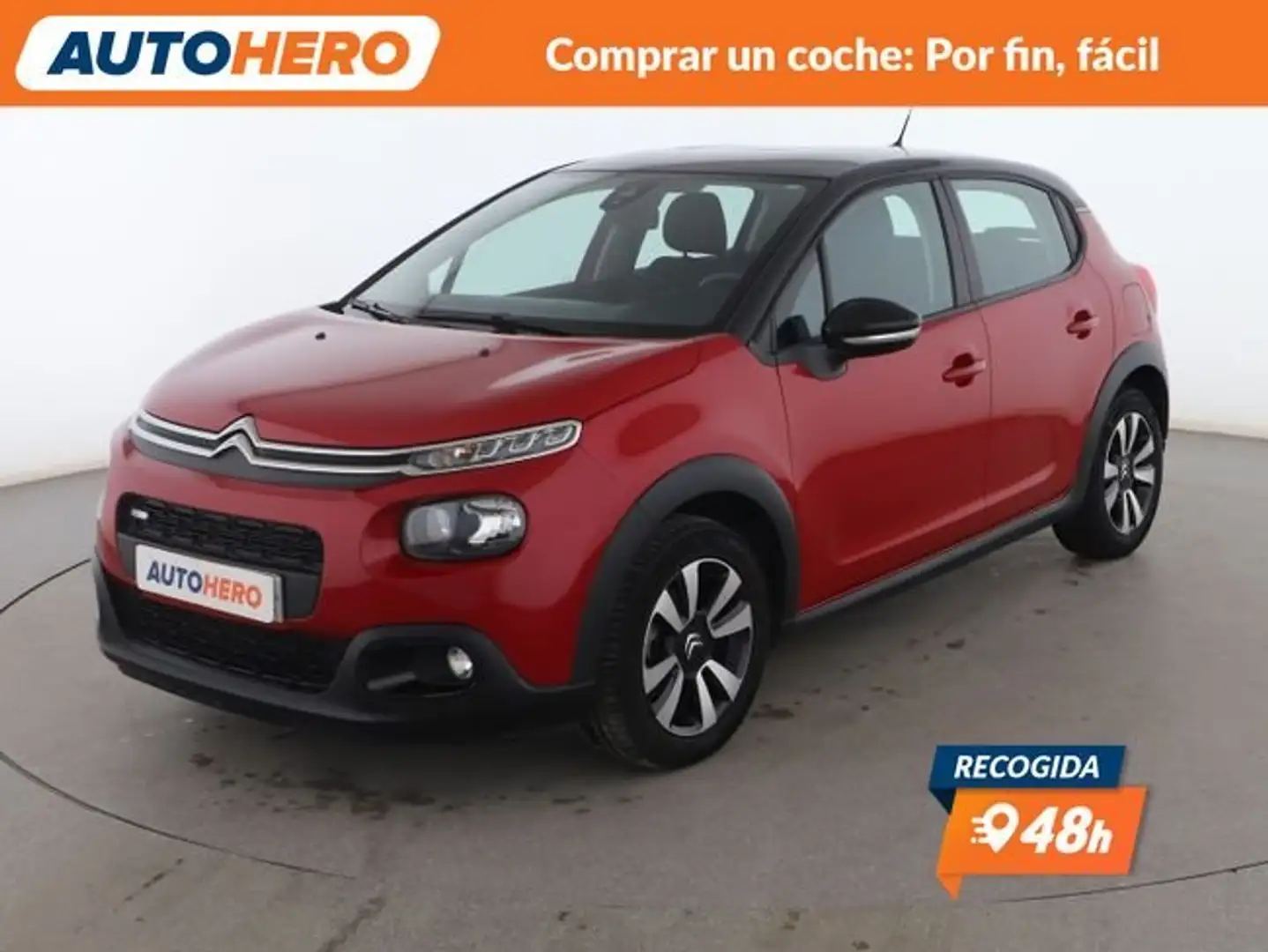 Citroen C3 1.2 PureTech Feel 68 Rojo - 1