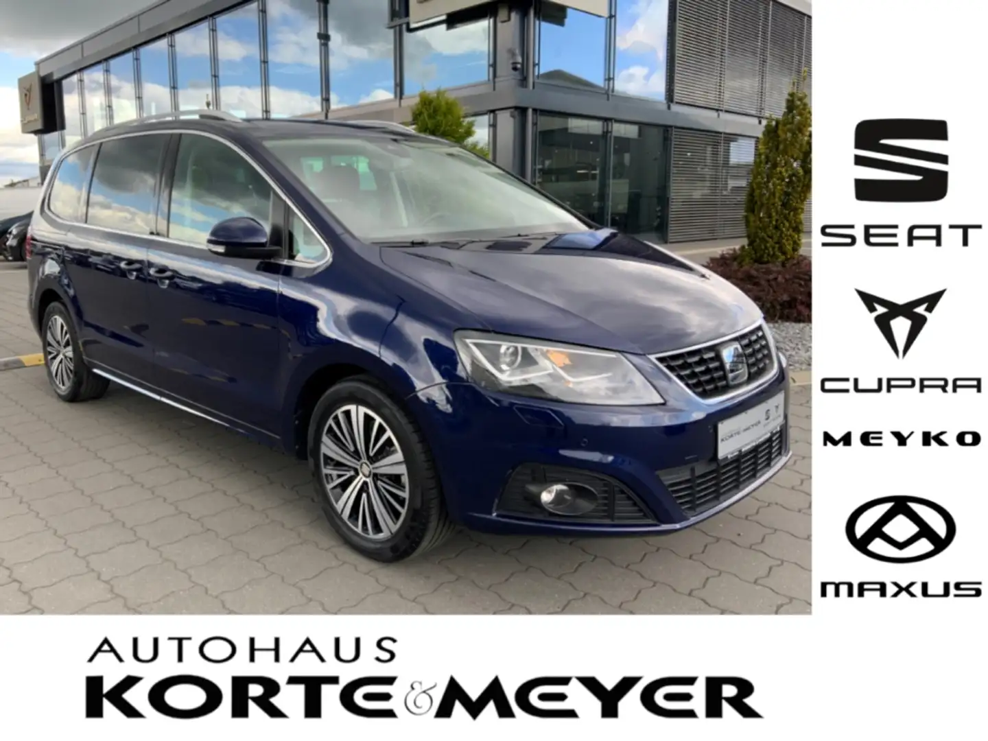 SEAT Alhambra Xcellence 2.0TDI 6-DSG+ ACC+Sitzhzg+Navi Bleu - 1