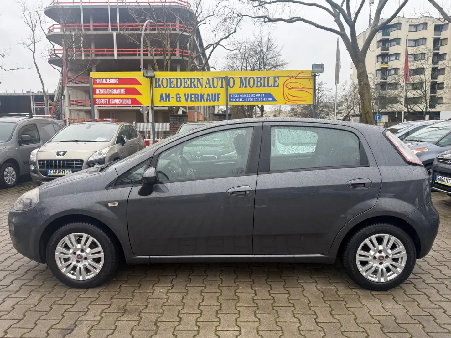 Fiat Punto More*1HAND*SCHECKHEFT*WENIG KM Gri - 2
