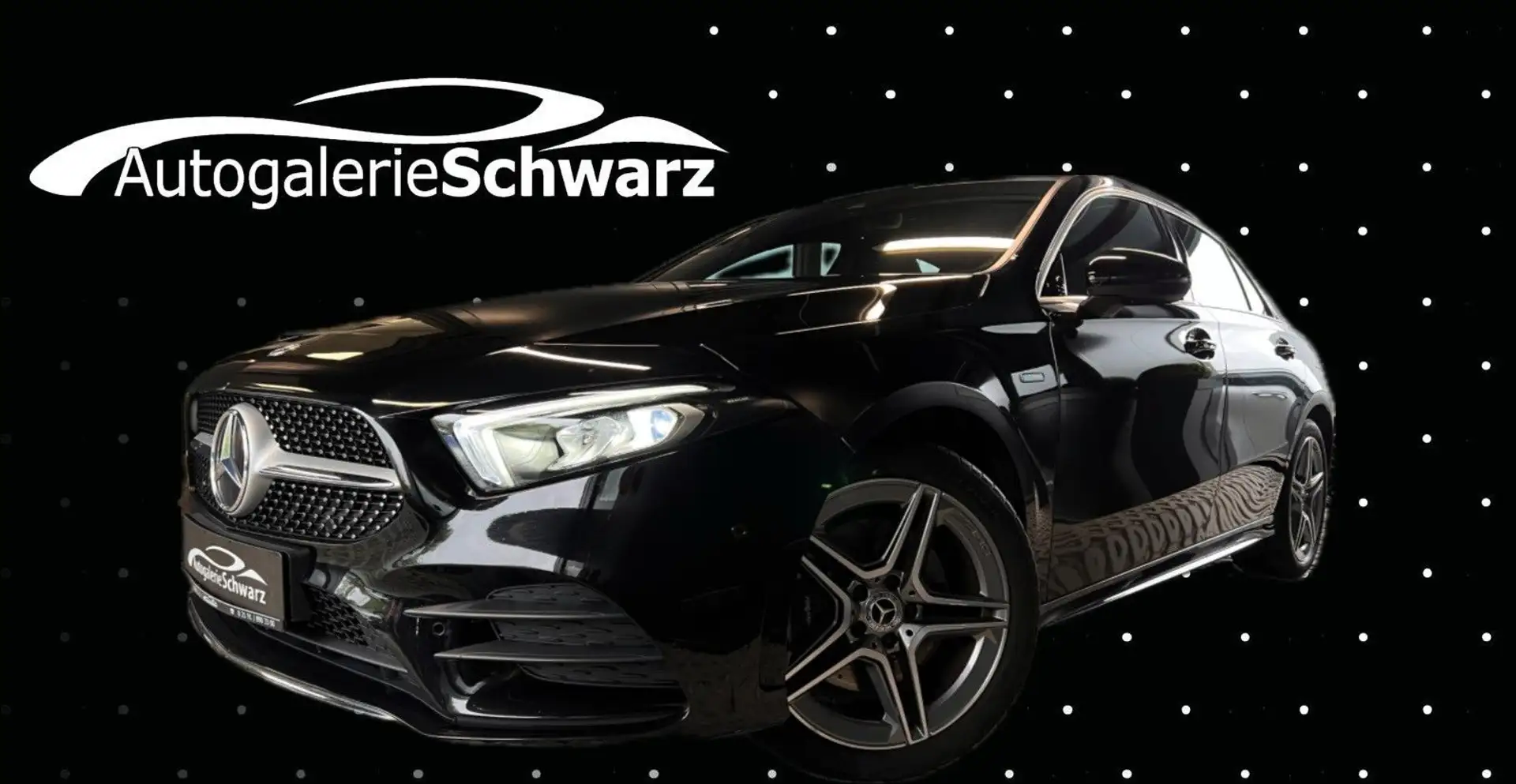 Mercedes-Benz A 250 e 8G AMG-LINE LED NAV+DAB PARKAS+KAM SITZH Negro - 1