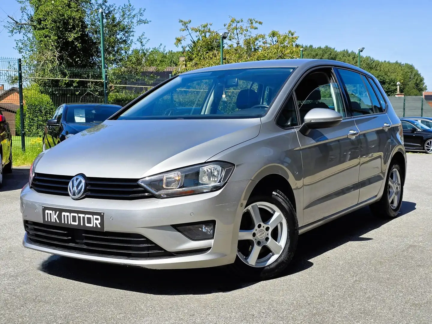 Volkswagen Golf Sportsvan 🟢1.6 TDi 110CV / GPS - AIRCO - CRUISE Grijs - 1