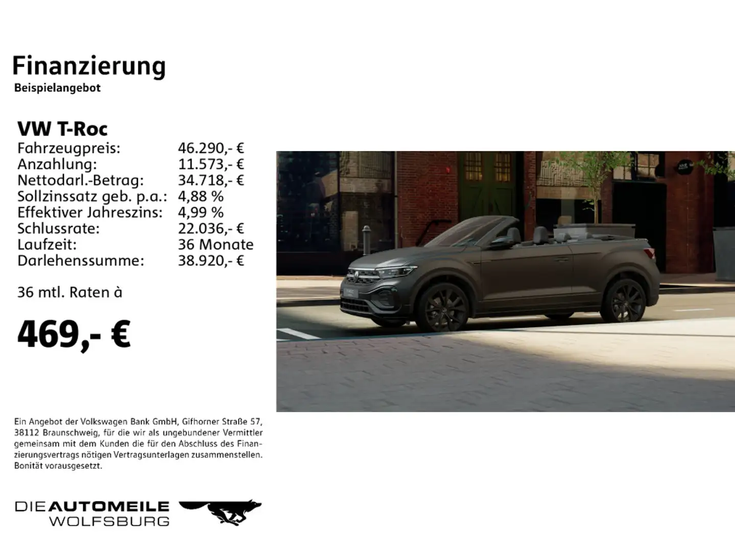 Volkswagen T-Roc Cabrio 1.5 TSI DSG R-Line Edition Black Pl Black - 2