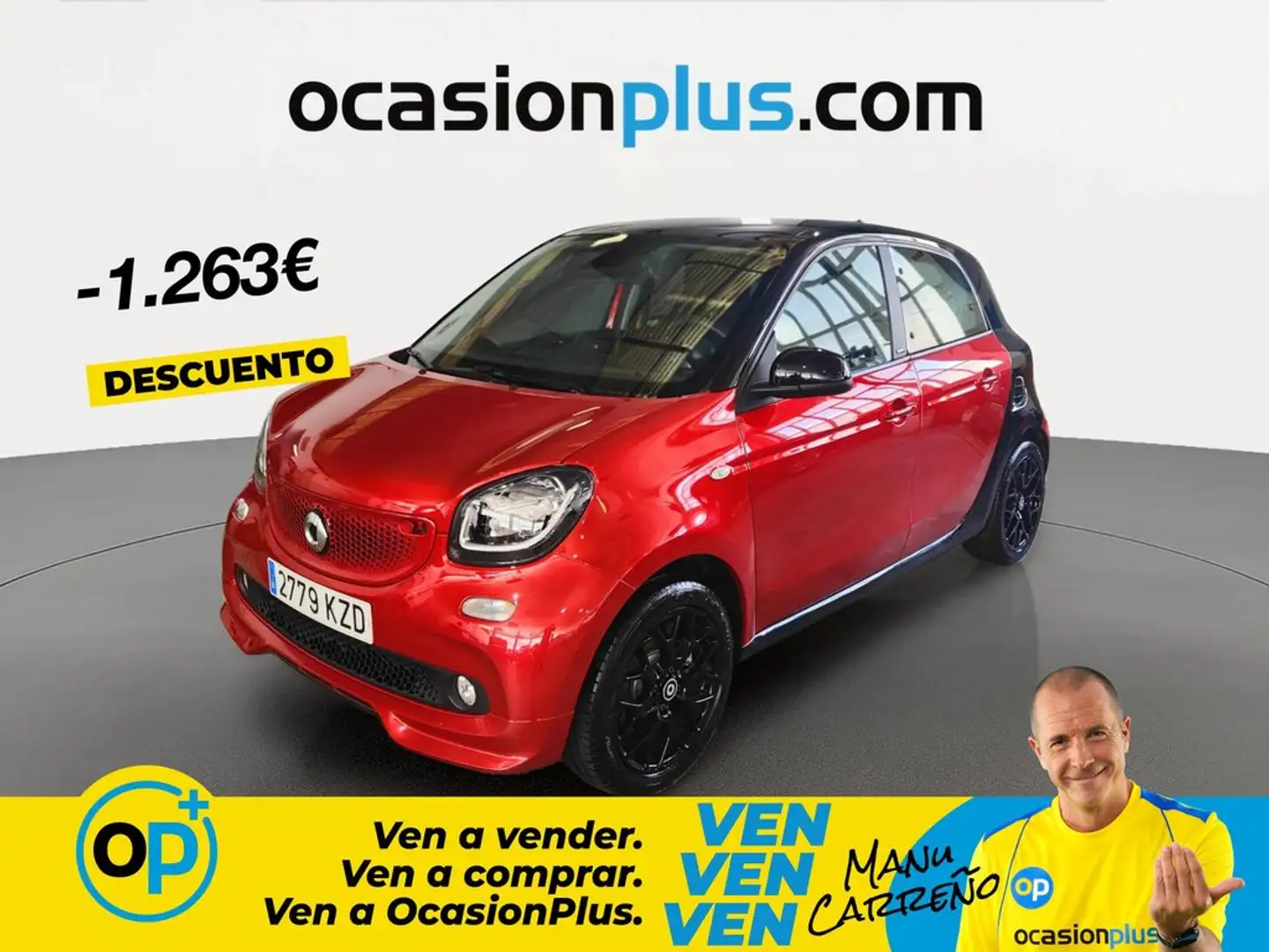 smart forFour 66 Aut. Rojo - 1