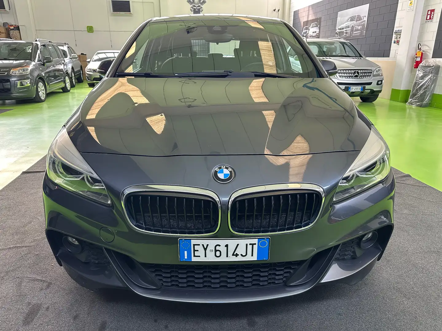 BMW 218 F45 218d Active Tourer Msport auto NAVI Grigio - 2