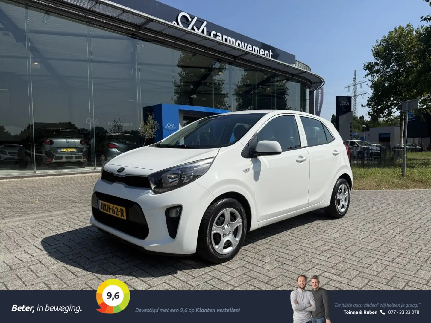 Kia Picanto 1.0 CVVT Titan | Cruise | Stoel+Stuurverwarming | Blanc - 1