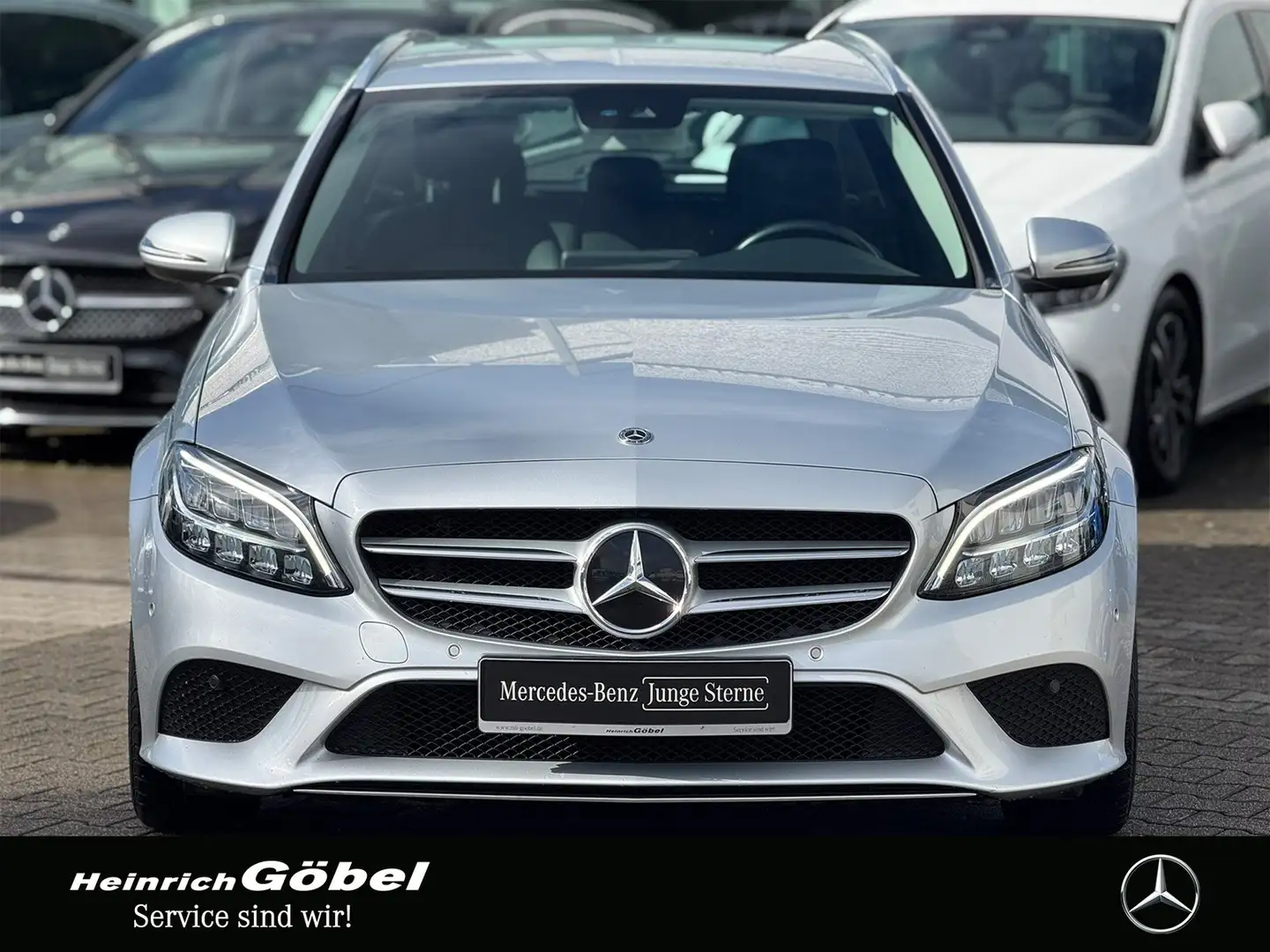 Mercedes-Benz C 220 d T NAVI*KAMERA*LED*TOTWINKEL* Silber - 2