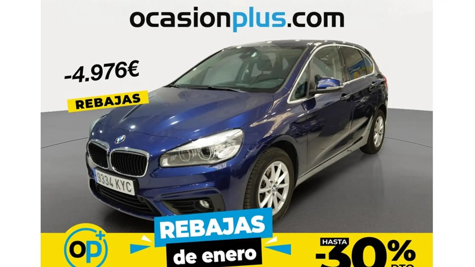 BMW 218 218dA Active Tourer Bleu - 1