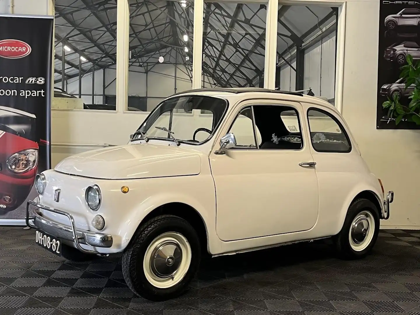 Fiat 500 R 1970 Nette staat Oldtimer Belastingvrij Blanc - 2
