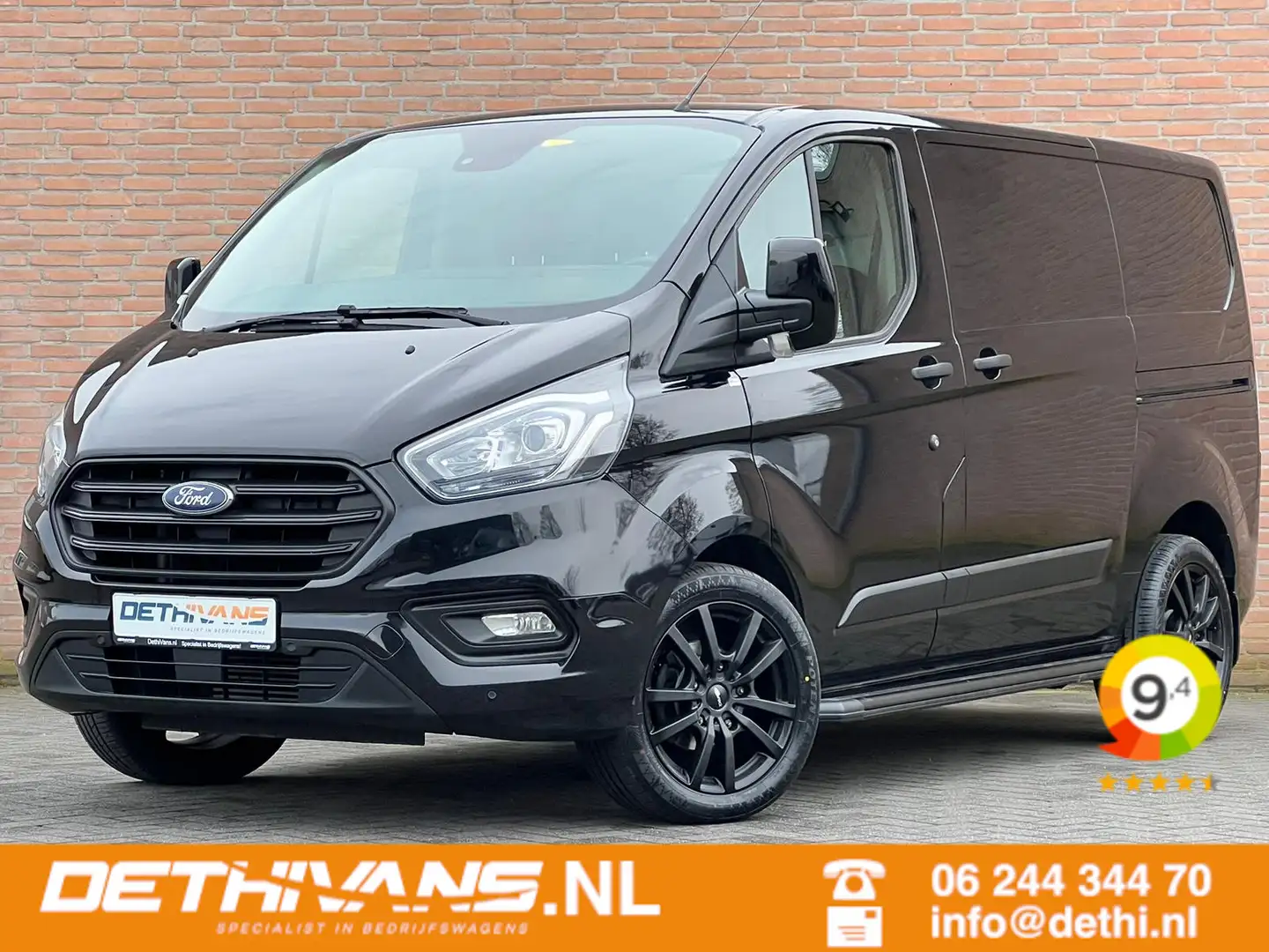 Ford Transit Custom 2.0TDCI 130PK / 2x Schuifdeur / Edition Чорний - 1