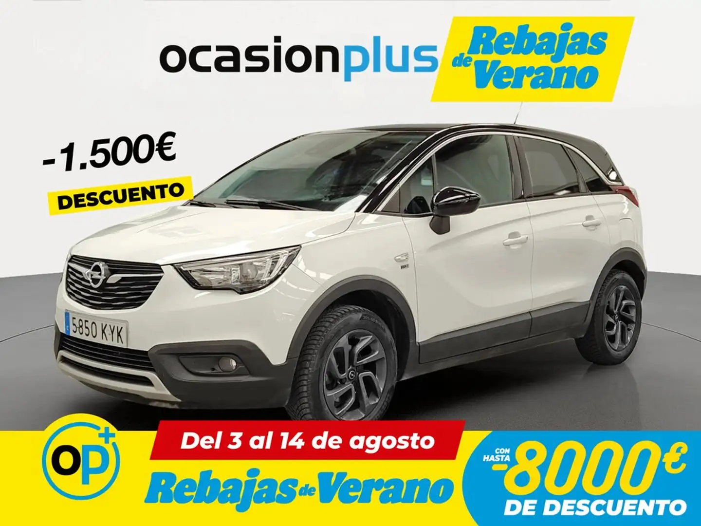 Opel Crossland X 1.2T S&S Design Line - 120 Aniversario Aut. 110 Blanco - 1