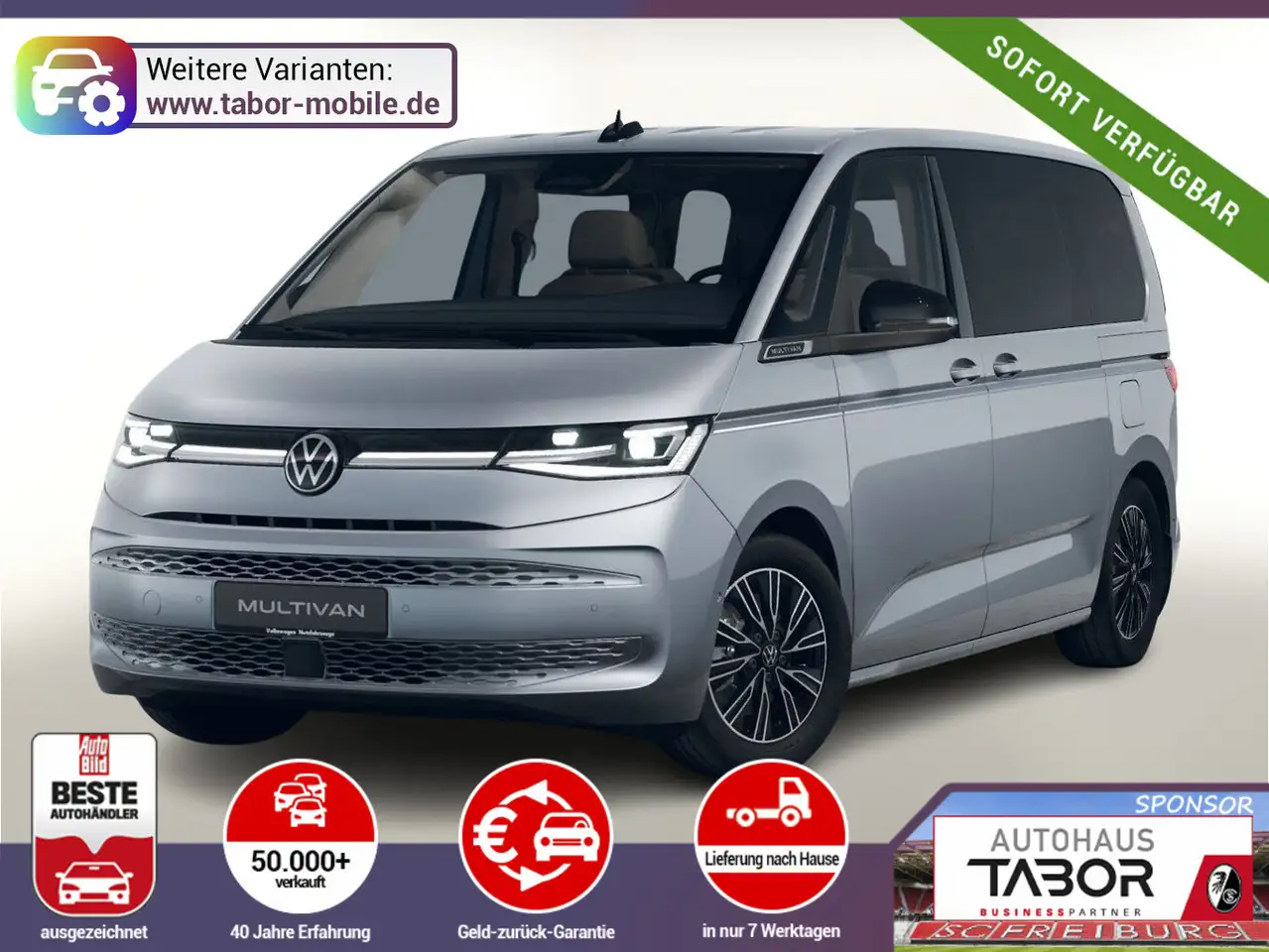 Volkswagen T7 Multivan Multivan DSG Energy L2 8S 17"LM LED UVP-28%* — photo 1 of 15