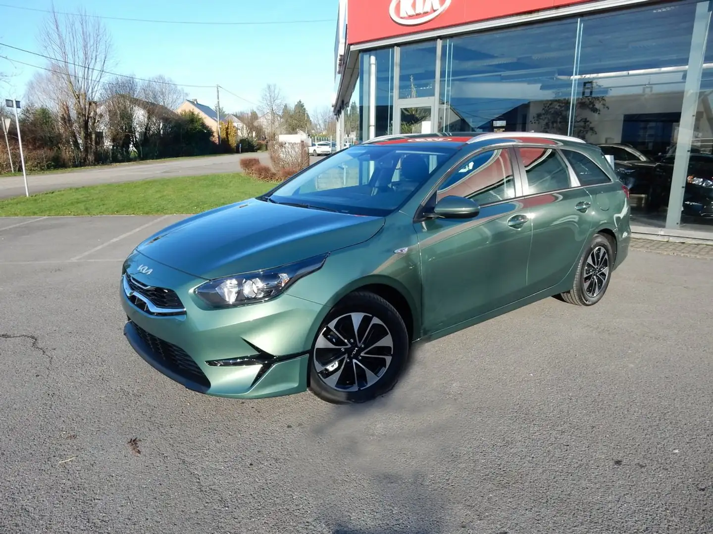Kia Ceed SW / cee'd SW Ceed SW 1.0 T-GDi 100 cv Spin Airco, GPS Kia 👍 Vert - 1
