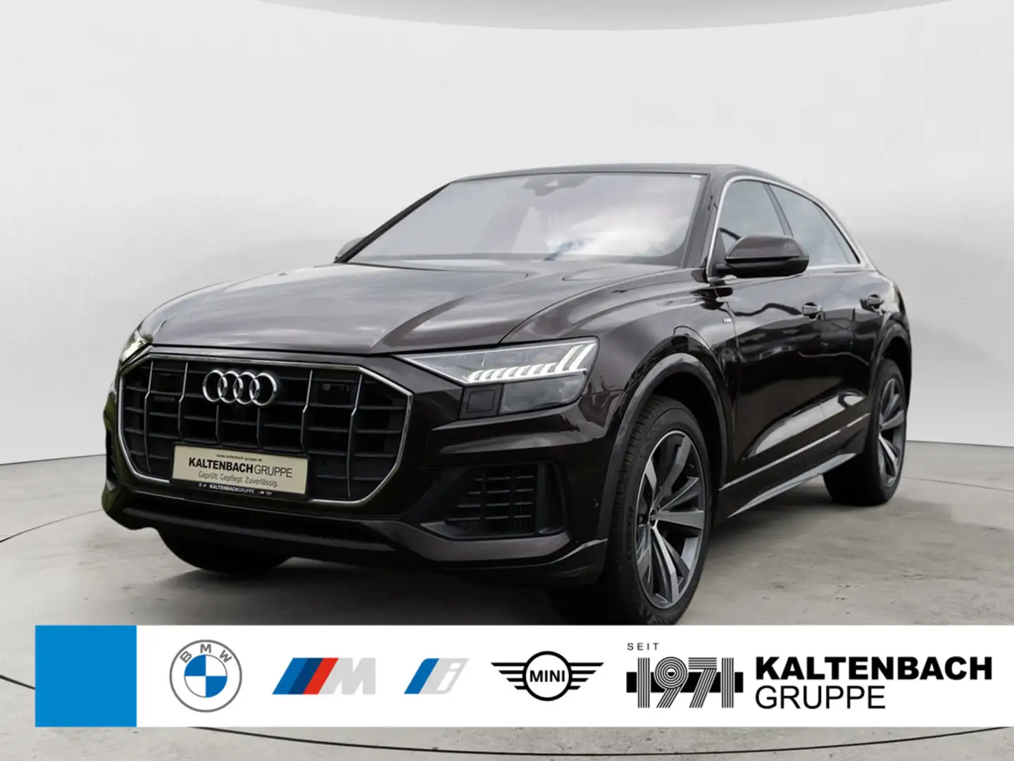 Audi Q8 55 TFSI e quattro S-Line AHK HUD 360° LED Marrone - 1