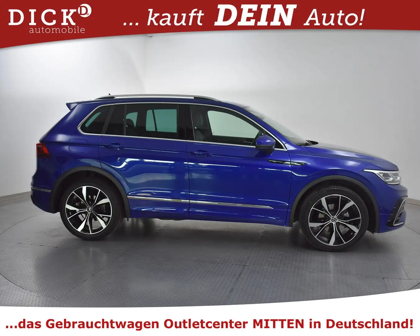 Volkswagen Tiguan 1.5TSI 2X R-Line VIRTU+MATR+NAVI+HEAD+ACC Blau - 2