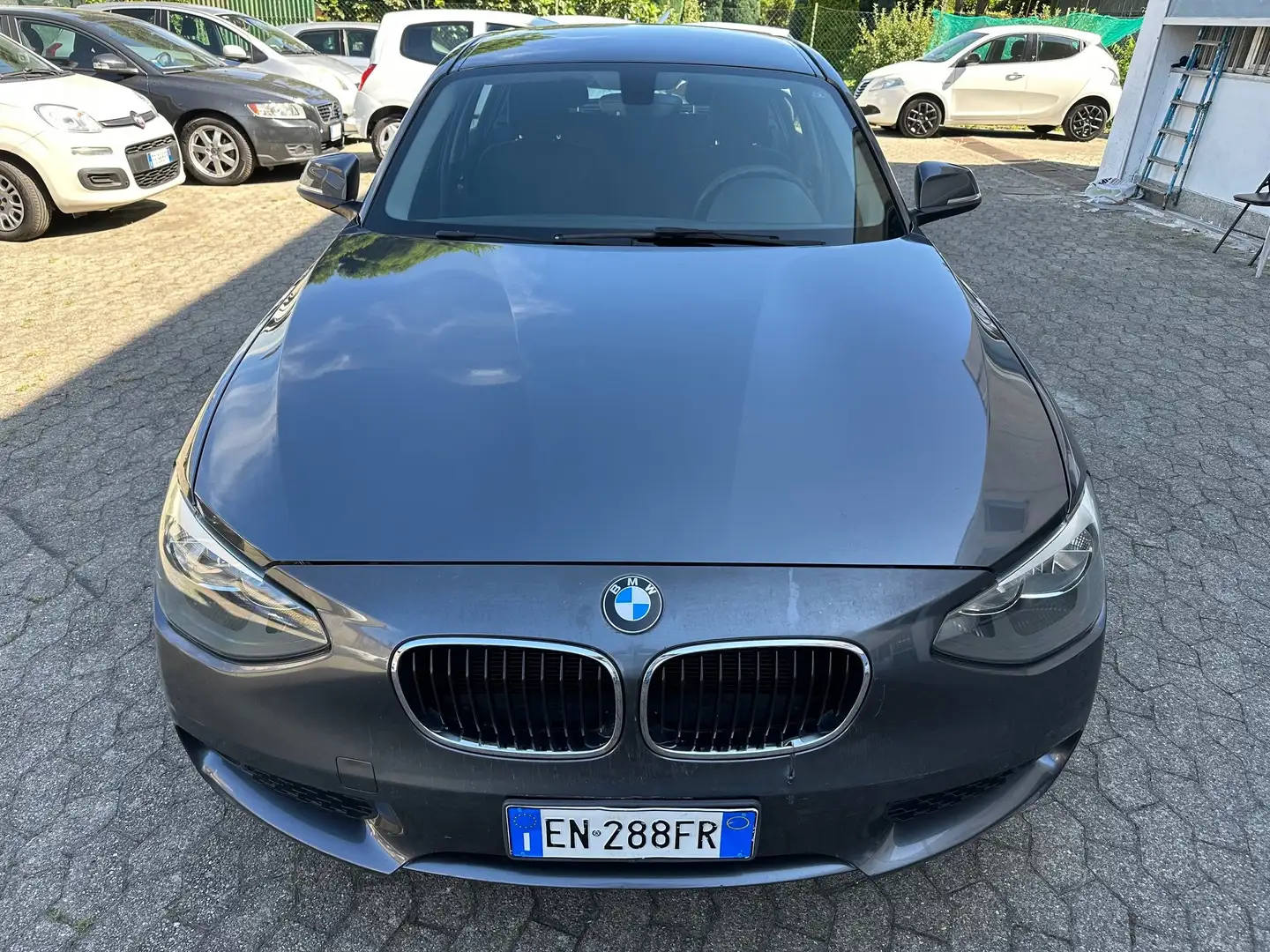BMW 118 Serie 1 F/20-21 2011 118d 5p Sport*CLIMA*CERCHI Grau - 2