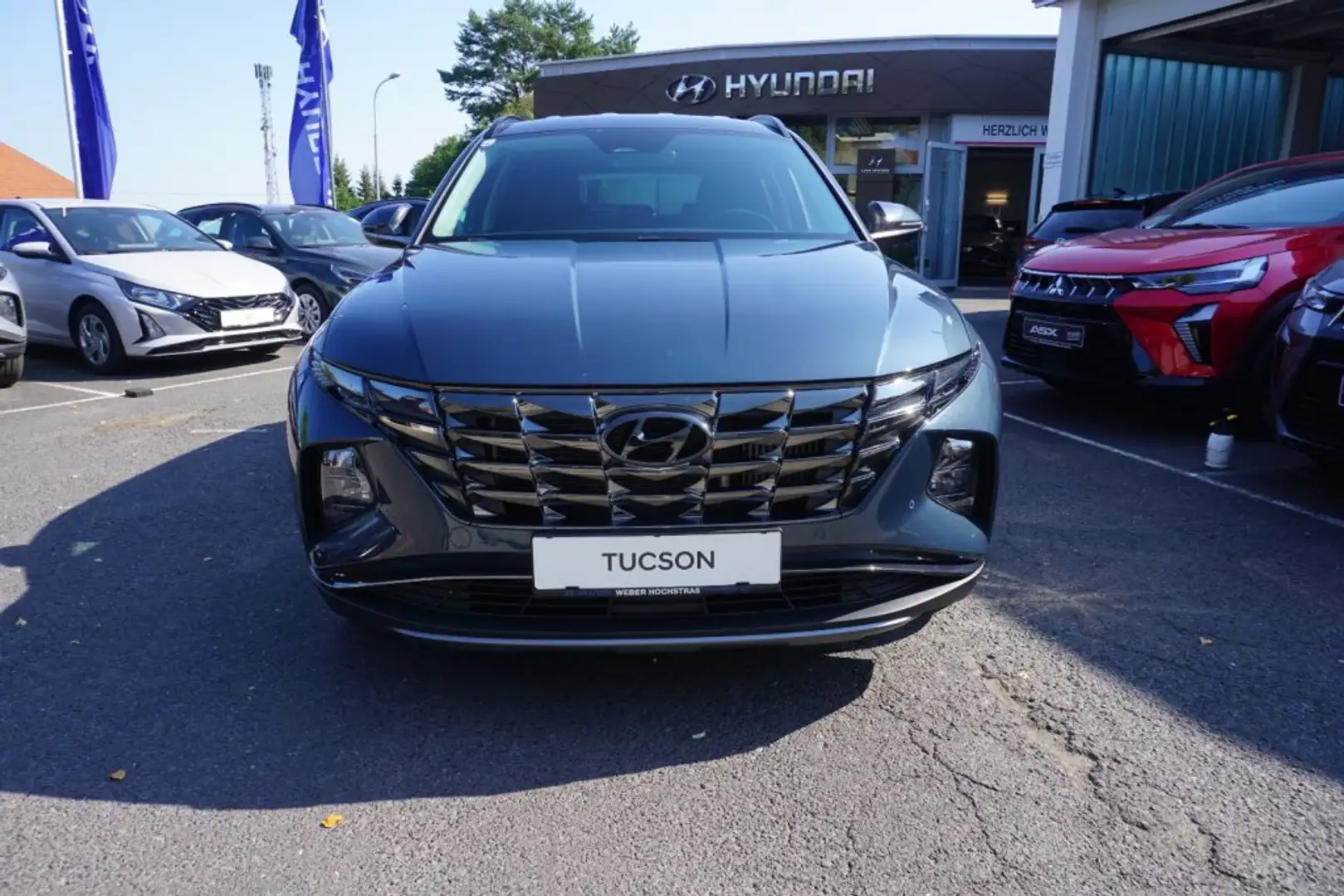 Hyundai TUCSON NX4 Trend Line 1,6 T-GDi 2WD 48V DCT t1bt1 Blau - 2