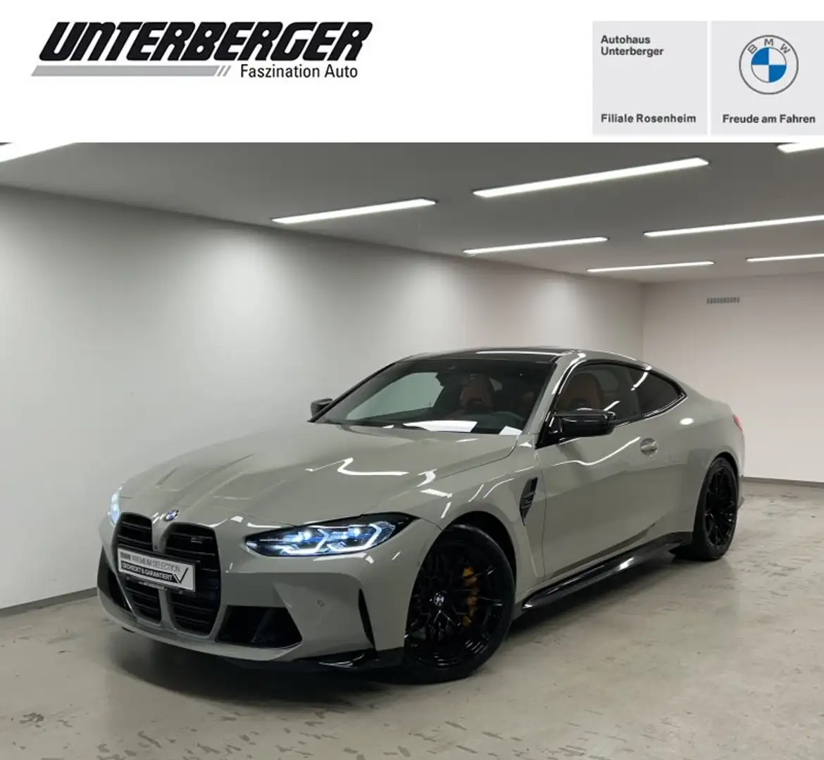 BMW M4 Competition Coupé M Drivers P. Laser Harman/Kardon Gris - 1