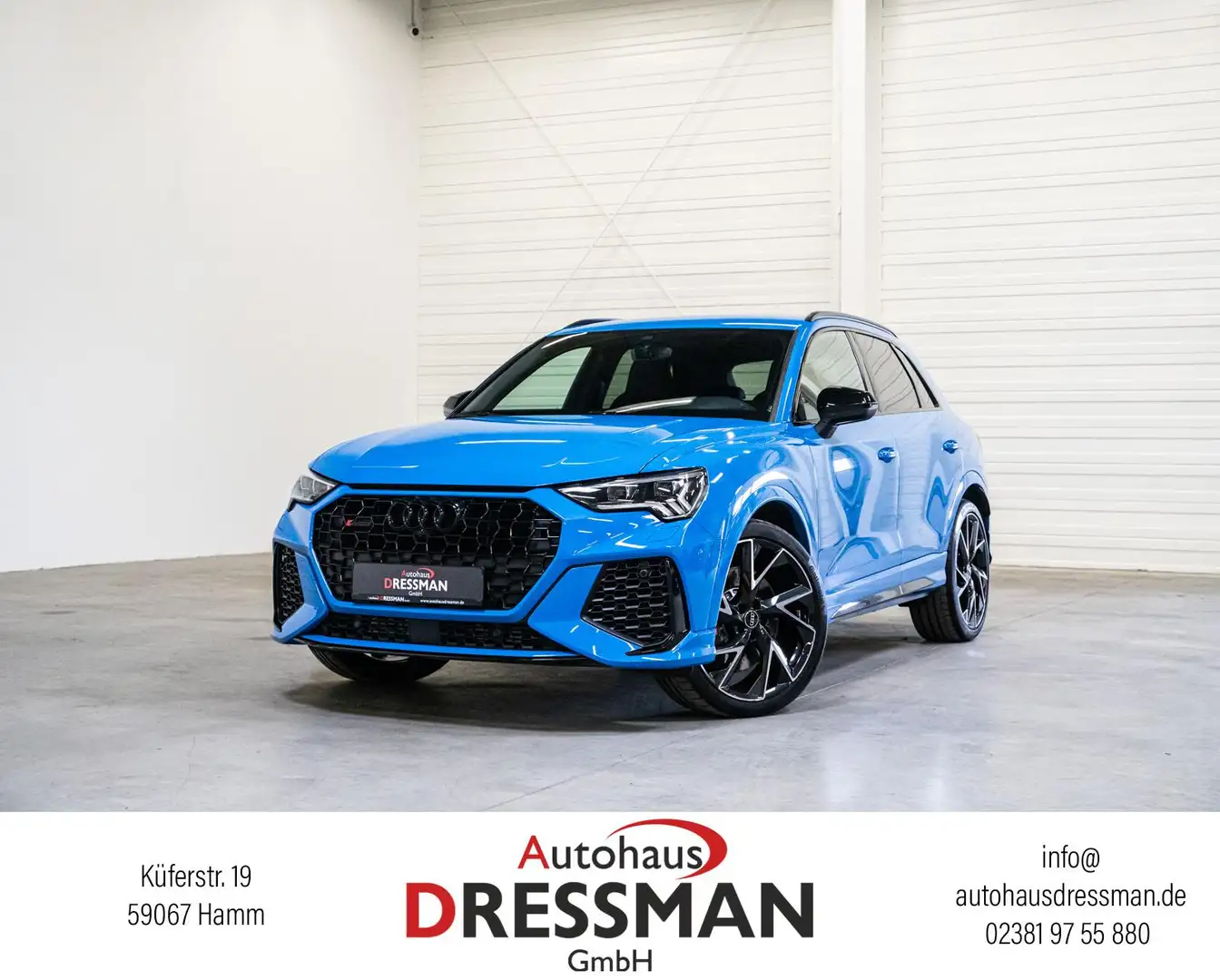 Audi RS Q3 2.5 TFSI Q. MATRIX B&O SPORTABGAS S-SITZE plava - 1